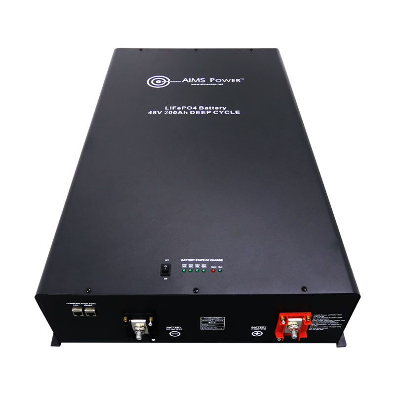 AIMS Power Lithium Battery 48V 200AMP LiFePO4 Industrial Grade